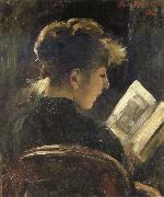 Girl Reading, Lovis Corinth